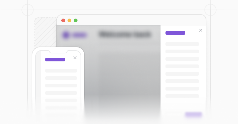 Slideout menus